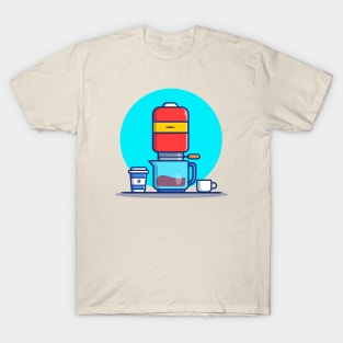 Coffee Machine V60, Mug And Cup T-Shirt